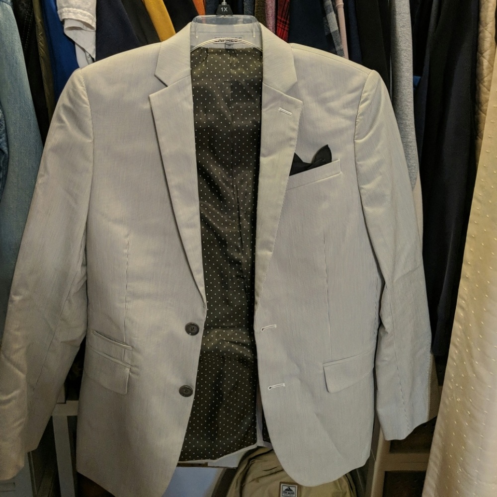 Express Mens 3 Piece Suit